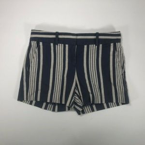Ann Taylor Womens Shorts Blue & White Size 0